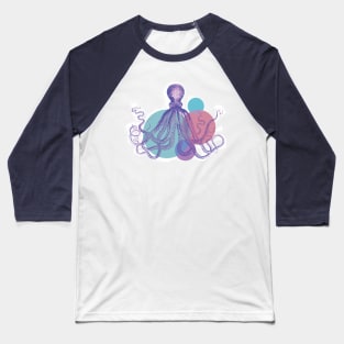 Beware the Hypercolor Octopus Baseball T-Shirt